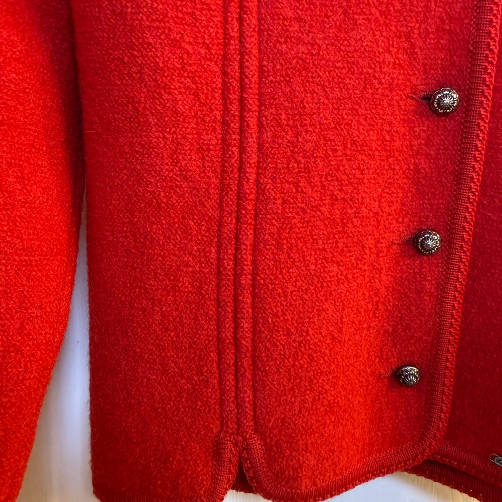 Geiger Red Wool Jacket - Picture 3 of 5